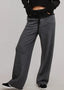 TheMellieShop Black Denim Waistband Pant