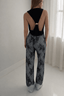 TheMellieShop Black Draped Top