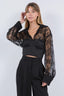 TheMellieShop Black Lace Corset Top