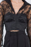 TheMellieShop Black Lace Corset Top