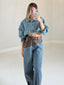 TheMellieShop Denim Cropped Jacket