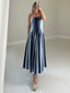 TheMellieShop Dresses Azure Stripe Dress