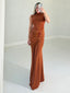 TheMellieShop Dresses Bronze Shimmer Dress