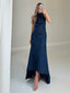 TheMellieShop Dresses Draped Denim Dress