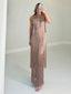 TheMellieShop Dresses Gilded Fringe Dress