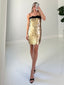TheMellieShop Dresses Gold Sequin Lace Dress