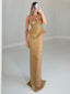TheMellieShop Dresses Golden Crystal Gown