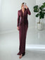 TheMellieShop Dresses Merlot Shimmer Gown