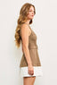 TheMellieShop Dresses Mocha Belted Dress