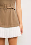 TheMellieShop Dresses Mocha Belted Dress