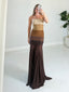 TheMellieShop Dresses Mocha Ombré Dress