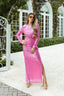 TheMellieShop Dresses Pink Sequin Gown