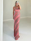 TheMellieShop Dresses Pink Wave Dress