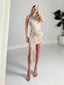 TheMellieShop Dresses Python Drape Dress