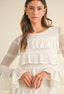 TheMellieShop Dresses The White Ruffle Dress