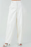 TheMellieShop Ivory Pleather Pant