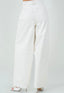 TheMellieShop Ivory Pleather Pant