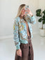 TheMellieShop Jackets Aqua Bloom Jacket
