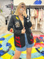 TheMellieShop Jackets Black Patches Blazer