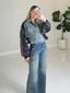 TheMellieShop Jackets Bloom Striped Jacket