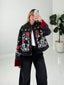TheMellieShop Jackets Bloom Velvet Jacket