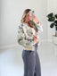 TheMellieShop Jackets Garden Beaded Bomber