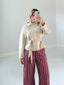 TheMellieShop Jackets Ivory Barrel Jacket