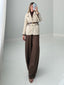 TheMellieShop Jackets Linen Belted Blazer