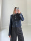 TheMellieShop Jackets Navy Napoleon Jacket