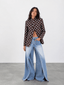 TheMellieShop Jackets Polka Asym Blazer