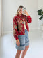 TheMellieShop Jackets Rouge Bloom Bomber