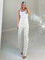 TheMellieShop Jeans Blanc Napoleon Barrel