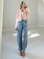 TheMellieShop Jeans Bleu Denim Barrel