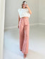 TheMellieShop Jeans Blush Polka Denim