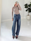 TheMellieShop Jeans Button Barrel Jeans