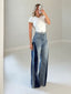 TheMellieShop Jeans Contrast Denim Jeans