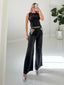 TheMellieShop Jeans Crystal Cutout Jeans