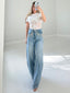 TheMellieShop Jeans Crystal Denim Barrel