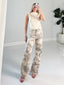 TheMellieShop Jeans Faded Leopard Jeans