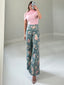 TheMellieShop Jeans Floral Flared Jean