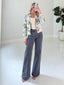 TheMellieShop Jeans Grey Wide Jeans