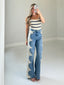 TheMellieShop Jeans Ivory Lace Jean