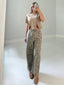 TheMellieShop Jeans Leopard Barrel Jean