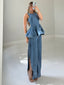 TheMellieShop Jeans Sculpted Slit Jean