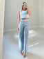 TheMellieShop Jeans Skyline Contrast Jean