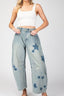 TheMellieShop Jeans Star Barrel Jean