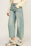 TheMellieShop Jeans Washed Barrel Jean