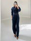 TheMellieShop Jumpsuits Balloon Denim Jumpsuit