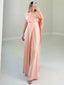 TheMellieShop Jumpsuits Blush Draped Jumpsuit