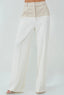 TheMellieShop Pants Beige Contrast Pant